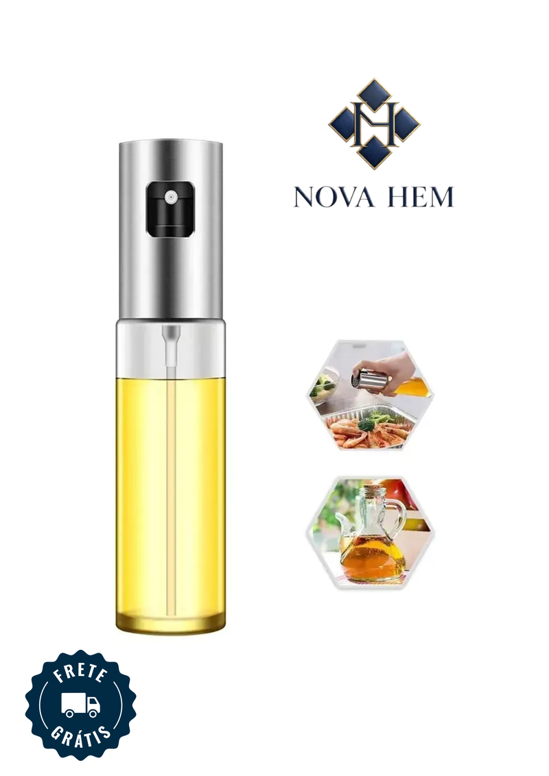 Spray Pulverizador Para Azeite e Vinagre de Vidro 100ml