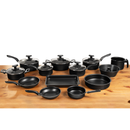 Conjunto de Panelas Antiaderente 13 Peças com Tampa de Vidro