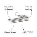 Cabides Para Calças Roupas Multiuso
