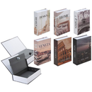 Cofre Camuflado Formato de Livro Discionario com Chave Porta Joias de Luxo Discreto 18x11,5x5,5 cm