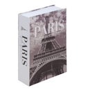 Cofre Camuflado em Formato de Livro com Chave