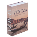 Cofre Camuflado em Formato de Livro com Chave