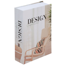 Cofre Camuflado em Formato de Livro com Chave