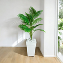 Planta Artificial Palmeira com Vaso de Rattan