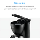 Cafeteira Elétrica Elgin Coffe Break 15 Xícaras Preta