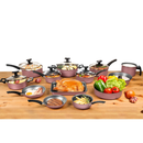 Conjunto Jogo 13pç Antiaderente Teflon Inmetro Tampa Vidro