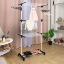 Varal de Chão para Roupas - Dobrável e Portátil