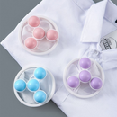 Kit 2 Filtro Coletor de Pelos Fiapos e Cabelos Para Máquina Lavar Roupa Saco Flutuante Resíduos de Lavagem Reutilizável