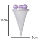 Kit 2 Filtro Coletor de Pelos Fiapos e Cabelos Para Máquina Lavar Roupa Saco Flutuante Resíduos de Lavagem Reutilizável