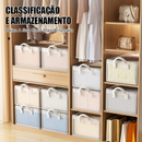 Caixa de armazenamento de PVC para roupas, roupas íntimas e calças