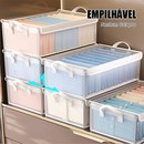 Caixa de armazenamento de PVC para roupas, roupas íntimas e calças