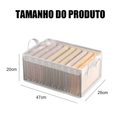 Kit 2 Caixas de Armazenamento PVC Organize +