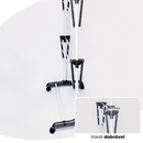 Varal De Chão Roupa Calcinha Grade 3 Andares Dobrável Portátil