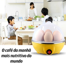 Cozedor de Ovos Elétrico Portátil Cozinha à Vapor 110V/220V Cores disponíveis （Branco Azul Rosa Amarelo）