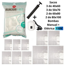 Kit Saco a Vácuo com Bomba de ar Automática