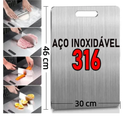 Tábua De Corte 316 Aço Inoxidável Antibacteriana À Prova De Mofo 30*46 cm tábua de cozinha Para Cozinha Taboa Carne