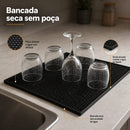 Tapete Escorredor de Louça e Bar Mat em PVC Antiderrapante