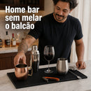 Tapete Escorredor de Louça e Bar Mat em PVC Antiderrapante