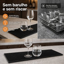 Tapete Escorredor de Louça e Bar Mat em PVC Antiderrapante