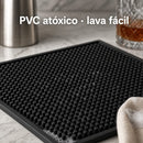 Tapete Escorredor de Louça e Bar Mat em PVC Antiderrapante