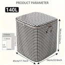 Caixa De Armazenamento De Grande Capacidade Para Colchas E Roupas Domésticas 100L