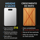 Tábua De Corte 316 Aço Inoxidável Antibacteriana À Prova De Mofo 30*46 cm tábua de cozinha Para Cozinha Taboa Carne