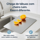 Tábua De Corte 316 Aço Inoxidável Antibacteriana À Prova De Mofo 30*46 cm tábua de cozinha Para Cozinha Taboa Carne
